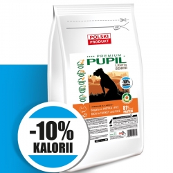 PUPIL PREMIUM LIGHT&SENIOR MEDIUM&LARGE BOGATA W INDYKA I RYŻ 3 KG